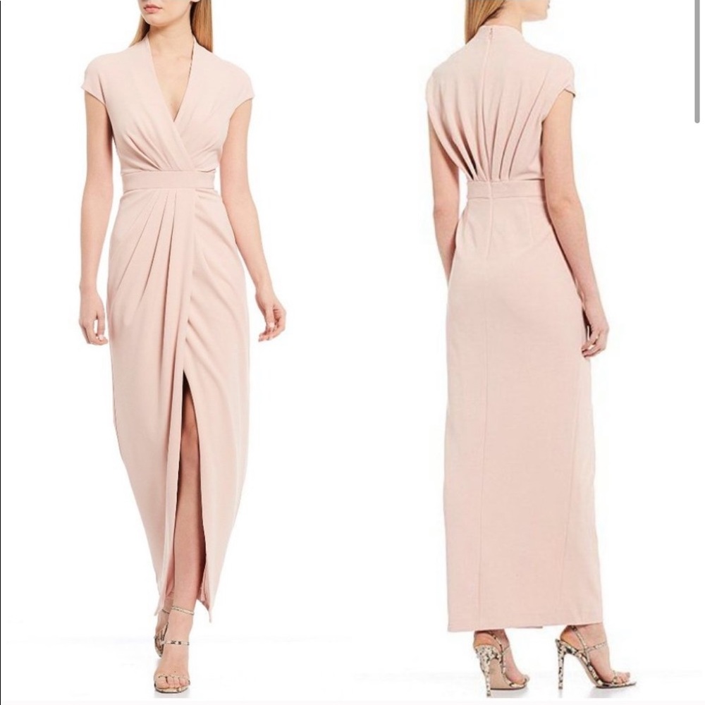 wrap gown